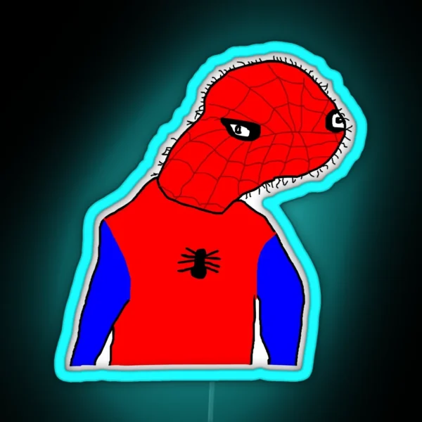Spooderman RGB Neon Sign