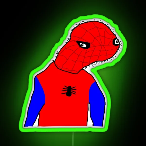 Spooderman RGB Neon Sign
