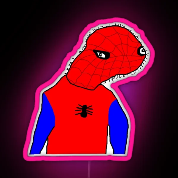 Spooderman RGB Neon Sign