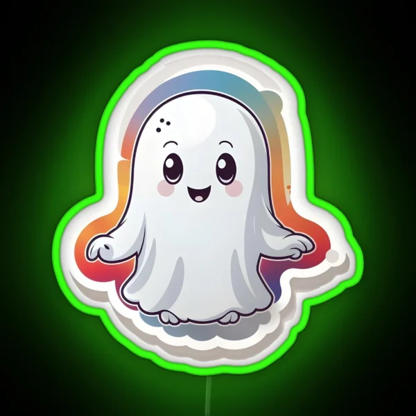 Spooktacularly Cute RGB Neon Sign