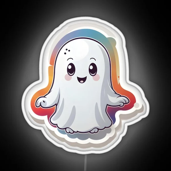Spooktacularly Cute RGB Neon Sign
