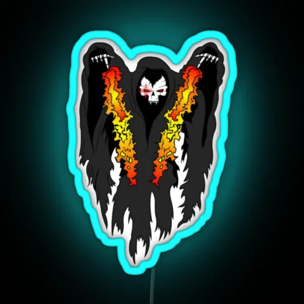 Spooky AC130 Gunship Special Operations RGB Neon Sign