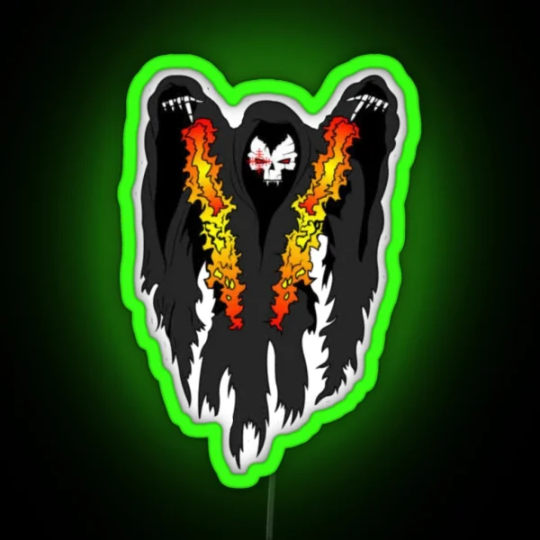 Spooky AC130 Gunship Special Operations RGB Neon Sign