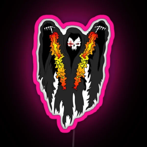 Spooky AC130 Gunship Special Operations RGB Neon Sign