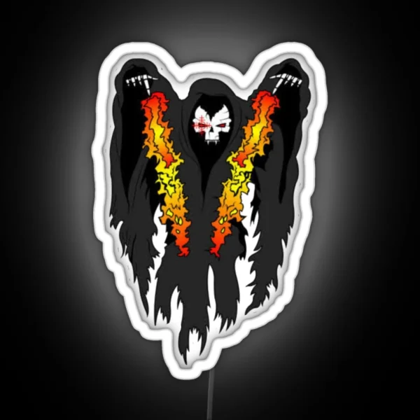 Spooky AC130 Gunship Special Operations RGB Neon Sign