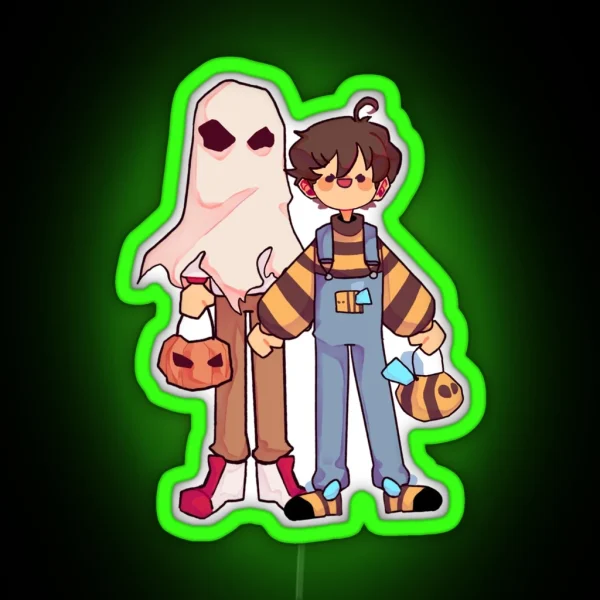 Spooky Bois RGB Neon Sign