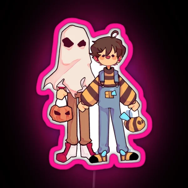 Spooky Bois RGB Neon Sign