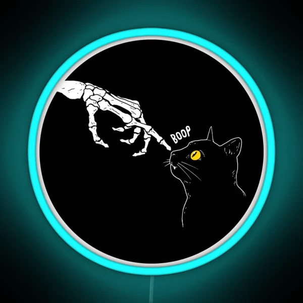 Spooky Boop RGB Neon Sign