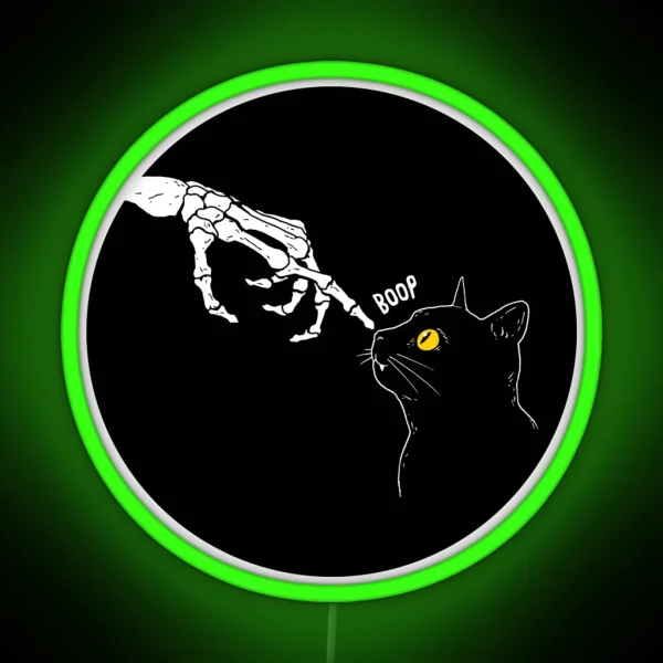 Spooky Boop RGB Neon Sign