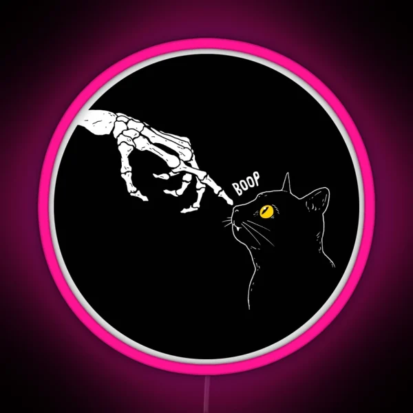 Spooky Boop RGB Neon Sign