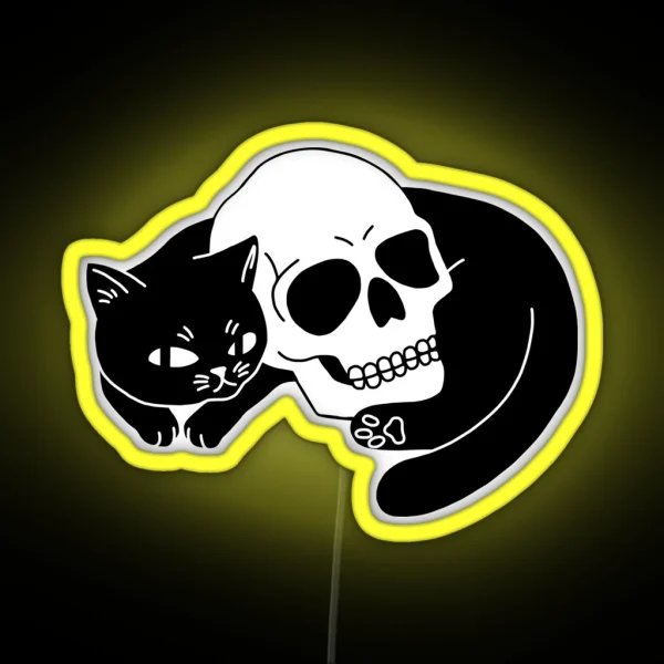 Spooky Cat RGB Neon Sign