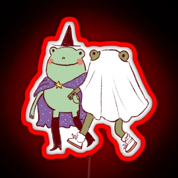 Spooky Frogs RGB Neon Sign