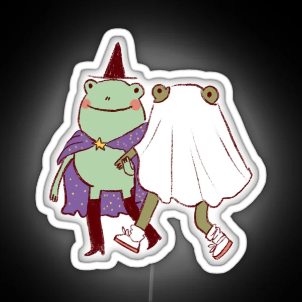 Spooky Frogs RGB Neon Sign