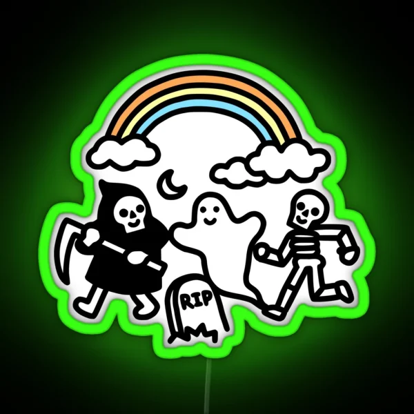 Spooky Pals RGB Neon Sign
