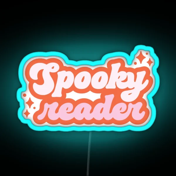 Spooky Reader RGB Neon Sign