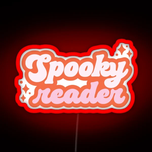 Spooky Reader RGB Neon Sign