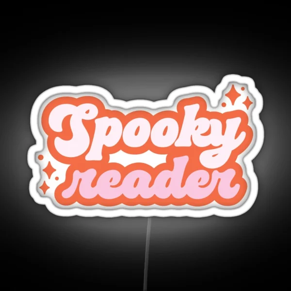 Spooky Reader RGB Neon Sign
