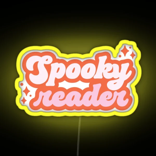 Spooky Reader RGB Neon Sign