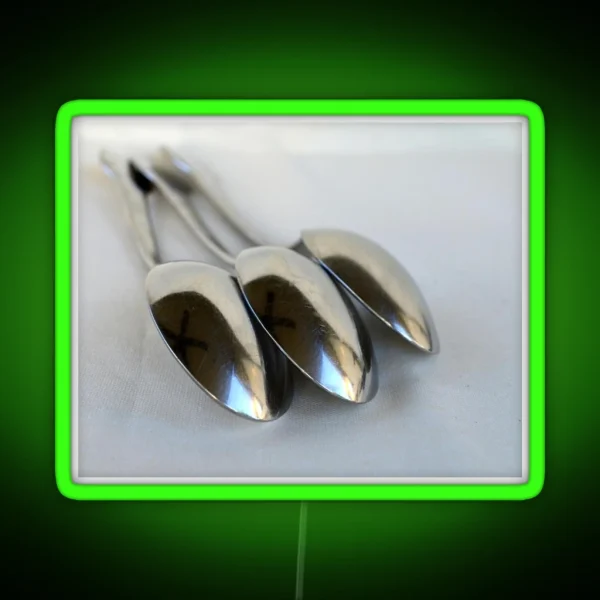 Spoons Overlay RGB Neon Sign