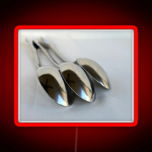 Spoons Overlay RGB Neon Sign
