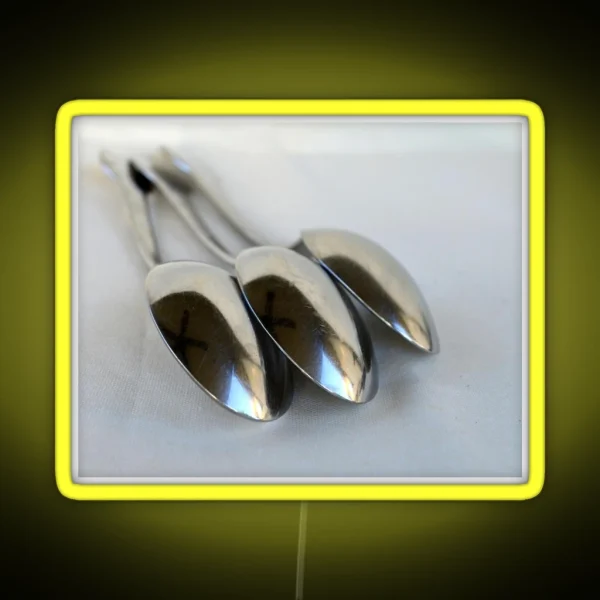 Spoons Overlay RGB Neon Sign
