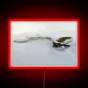 RGB Neon Sign: Shining Artistic Silverware Spoon Display Accent Wall Decoration
