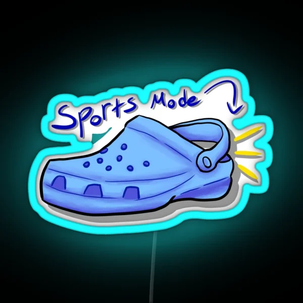 Sports Mode RGB Neon Sign