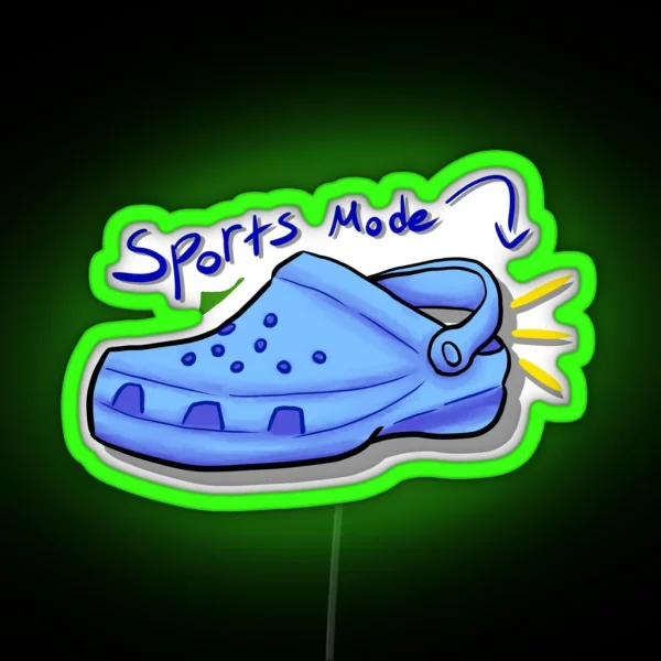 Sports Mode RGB Neon Sign