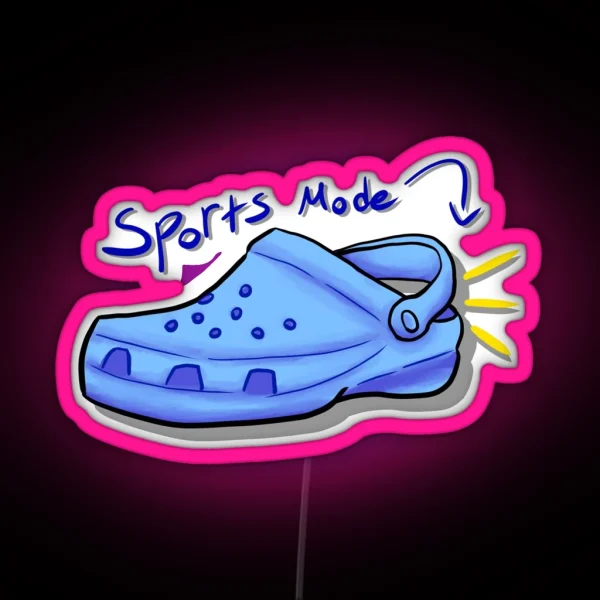 Sports Mode RGB Neon Sign