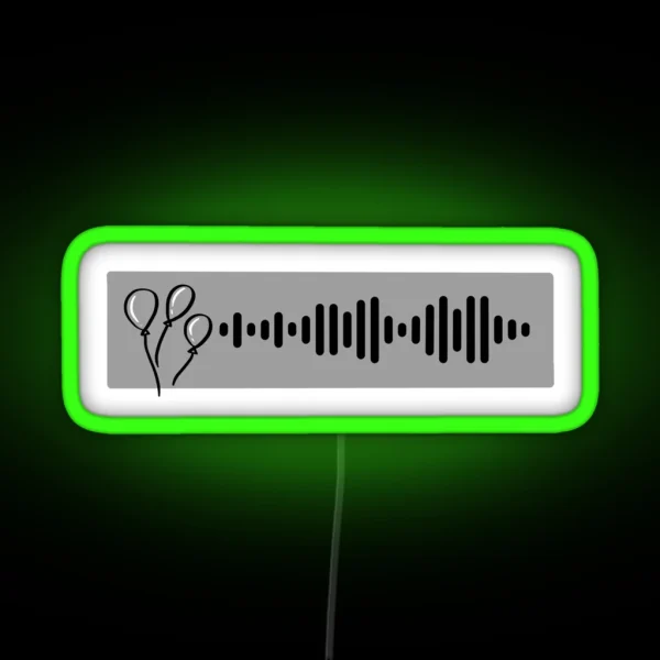 Spotify Code The Morning RGB Neon Sign