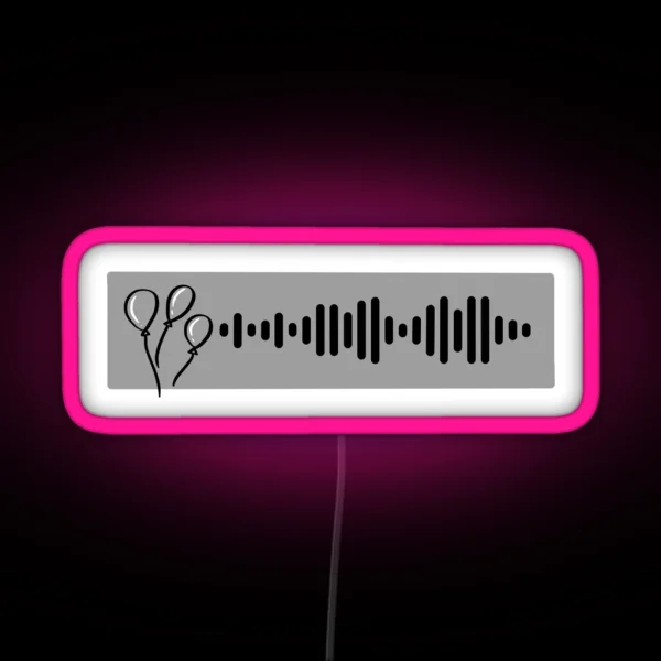Spotify Code The Morning RGB Neon Sign