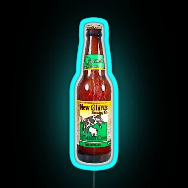 Spotted Cow Bottles RGB Neon Sign