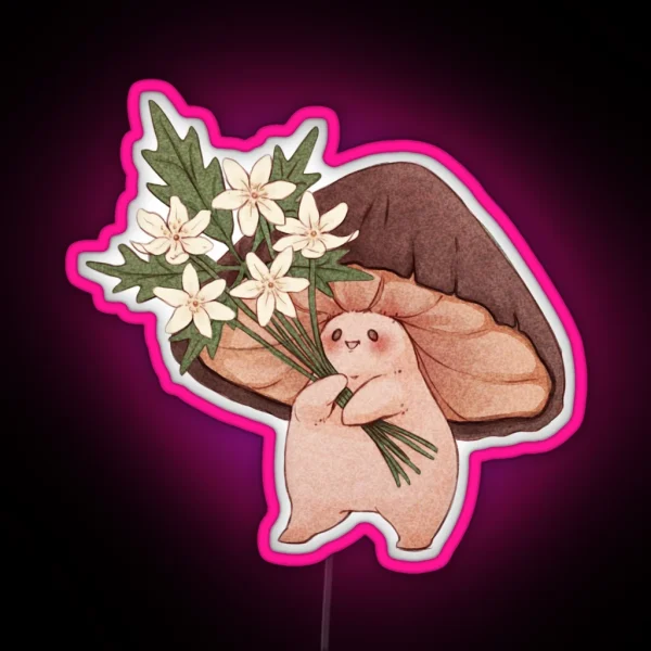 Spring Flowers RGB Neon Sign