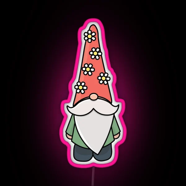 Spring Gnome RGB Neon Sign