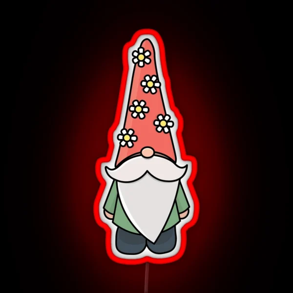 Spring Gnome RGB Neon Sign
