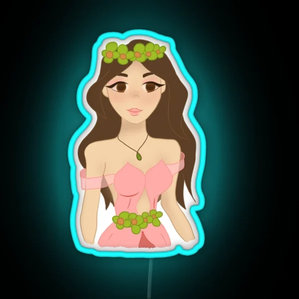 Spring Queen RGB Neon Sign