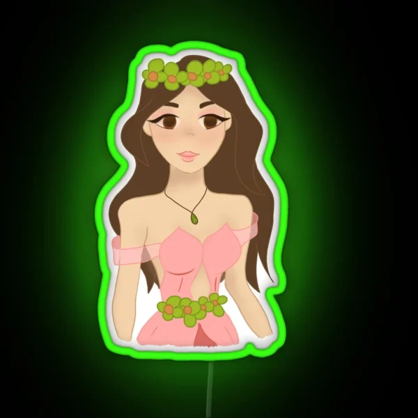 Spring Queen RGB Neon Sign