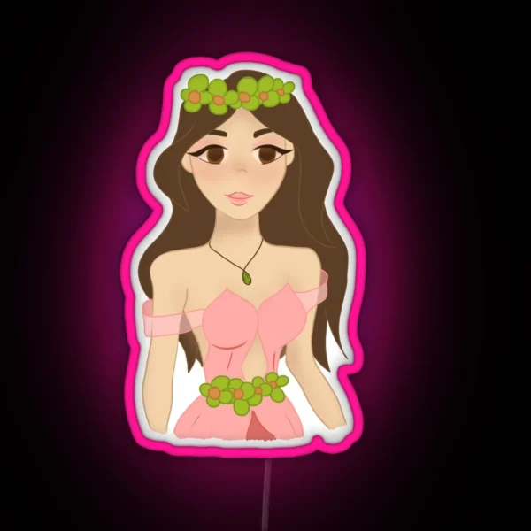 Spring Queen RGB Neon Sign