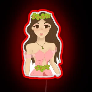 Spring Queen RGB Neon Sign