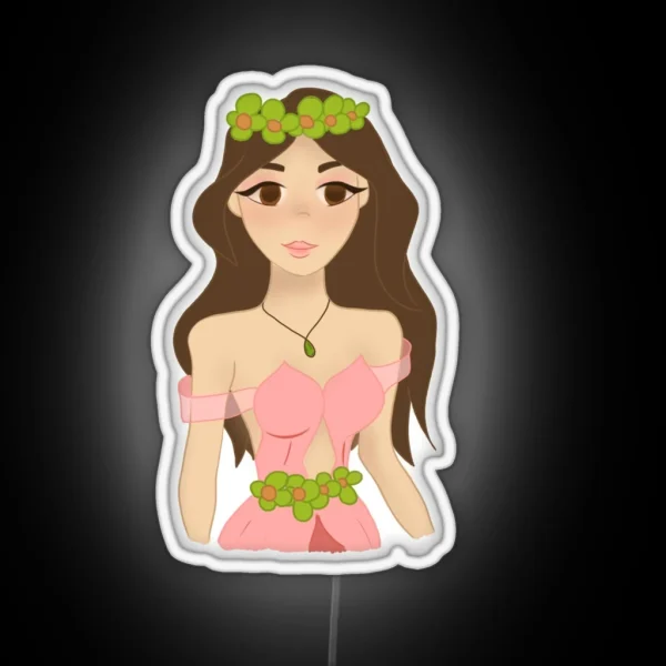Spring Queen RGB Neon Sign