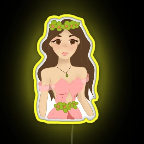 Spring Queen RGB Neon Sign