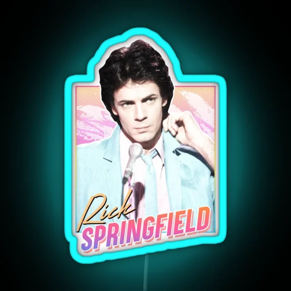 Springfield 80s Design RGB Neon Sign