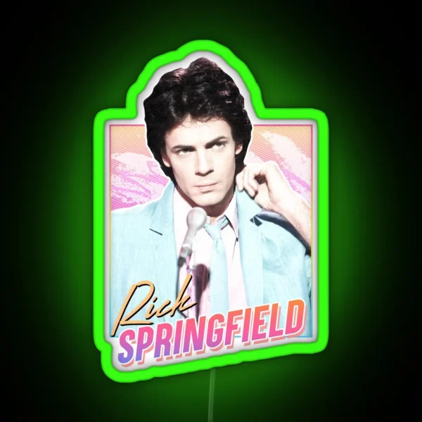 Springfield 80s Design RGB Neon Sign