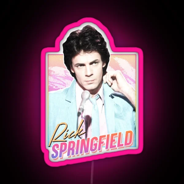 Springfield 80s Design RGB Neon Sign