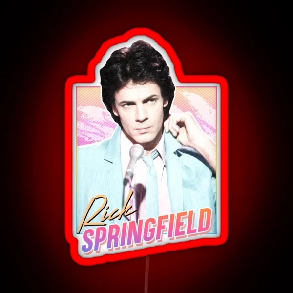 Springfield 80s Design RGB Neon Sign