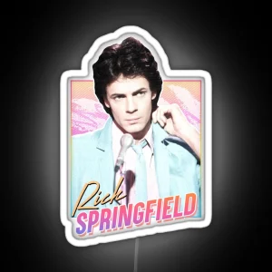 Springfield 80s Design RGB Neon Sign