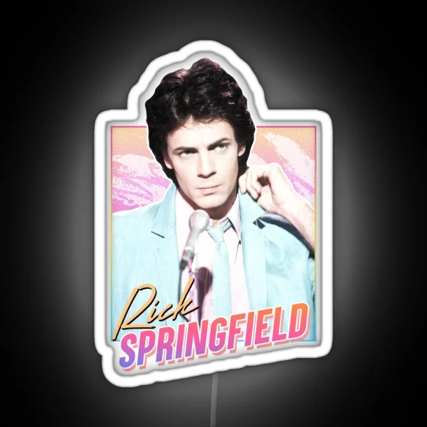 Springfield 80s Design RGB Neon Sign