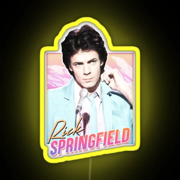 Springfield 80s Design RGB Neon Sign
