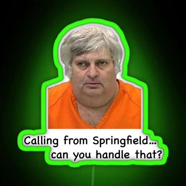 Springfield Pervert RGB Neon Sign
