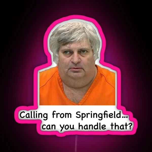 Springfield Pervert RGB Neon Sign